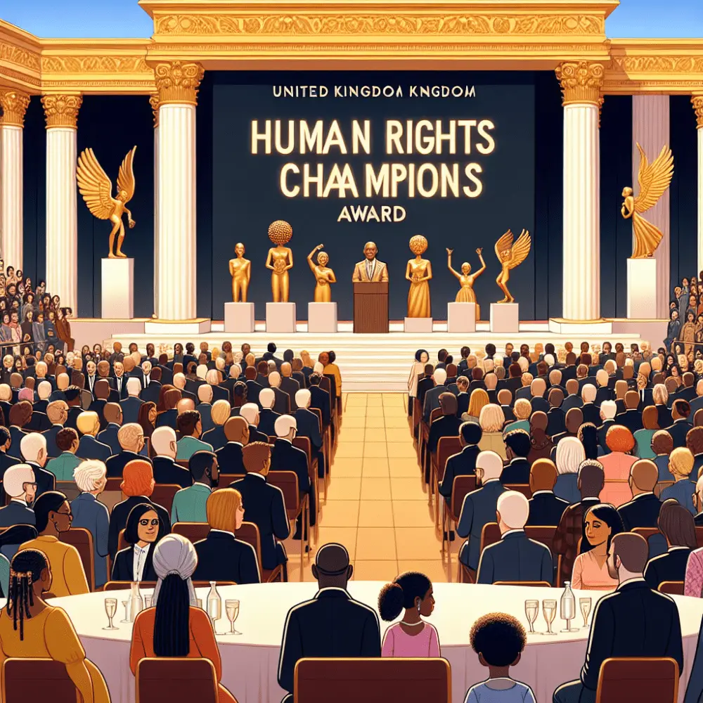 $20,000 Human Rights Champions Award in the UK, 2024