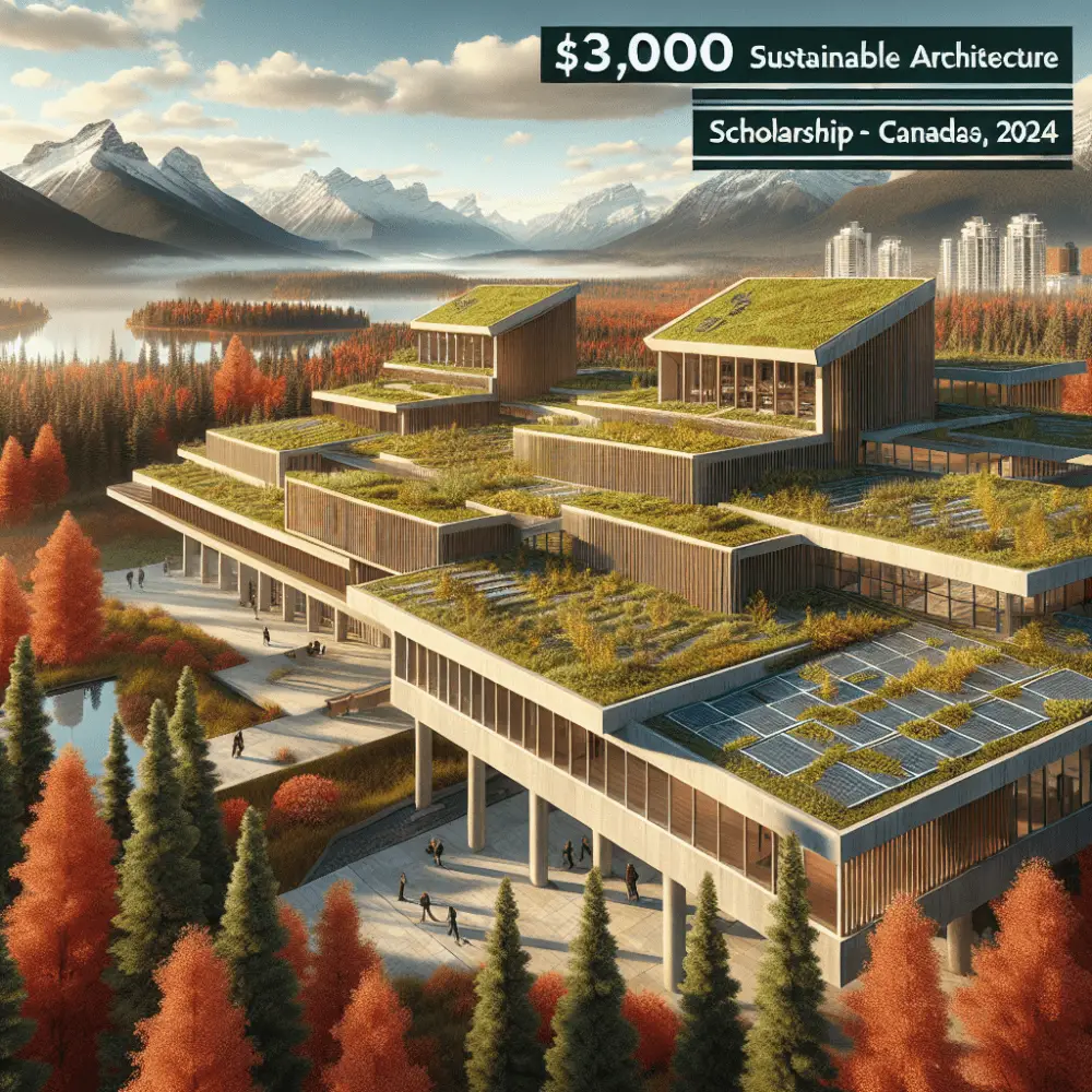 3000 Sustainable Architecture Scholarship In Canada 2024 
