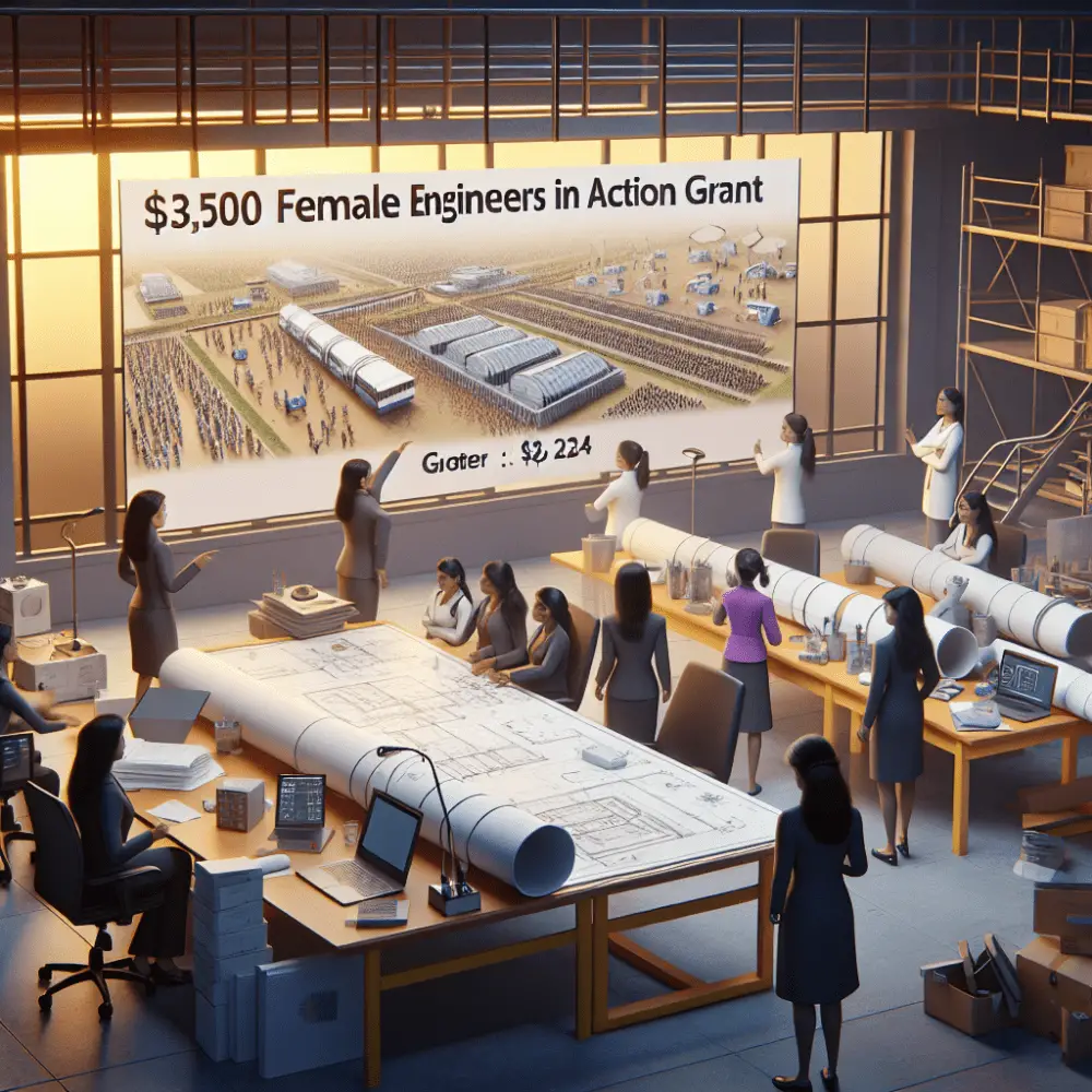 $3,500 Female Engineers in Action Grant in India, 2024