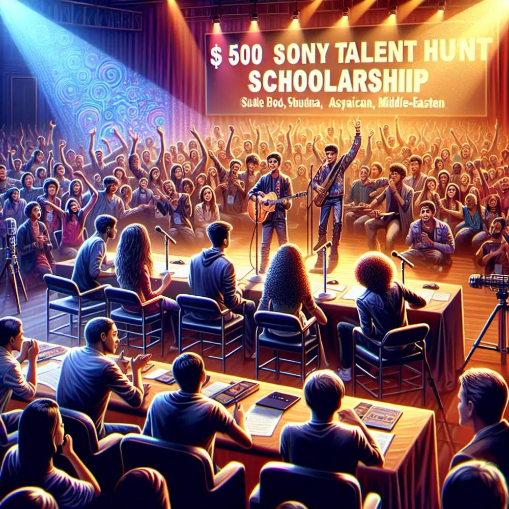 $500 Sony Music Talent Hunt Scholarship in India, 2024