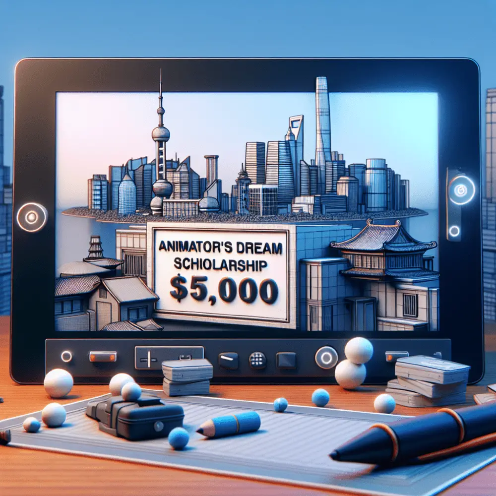 $5,000 Animator's Dream Scholarship, China 2024