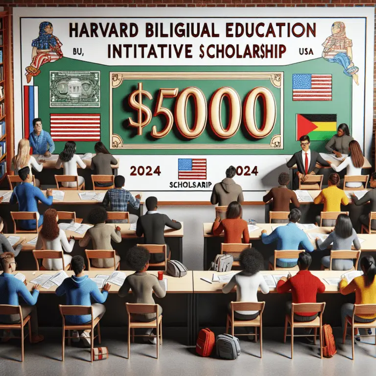 5 000 Harvard Bilingual Education Initiative Scholarship In USA 2024   5000 Harvard Bilingual Education Initiative Scholarship In USA 2024 768x768 