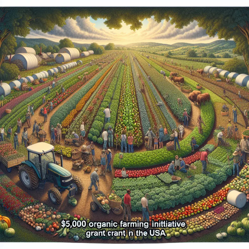 $5,000 Organic Farming Initiative Grant in the USA, 2024