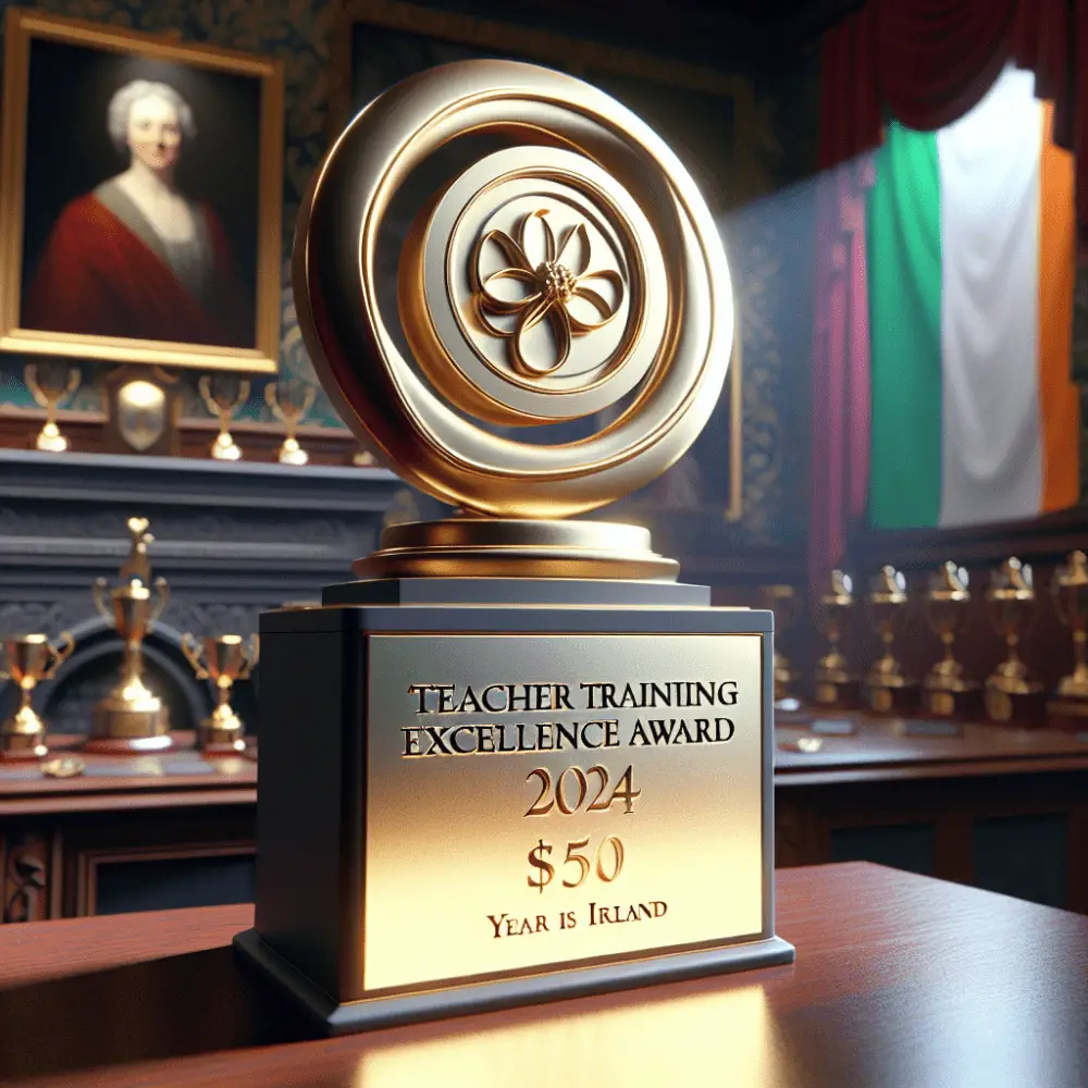 $550 Teacher Training Excellence Award in Ireland, 2024
