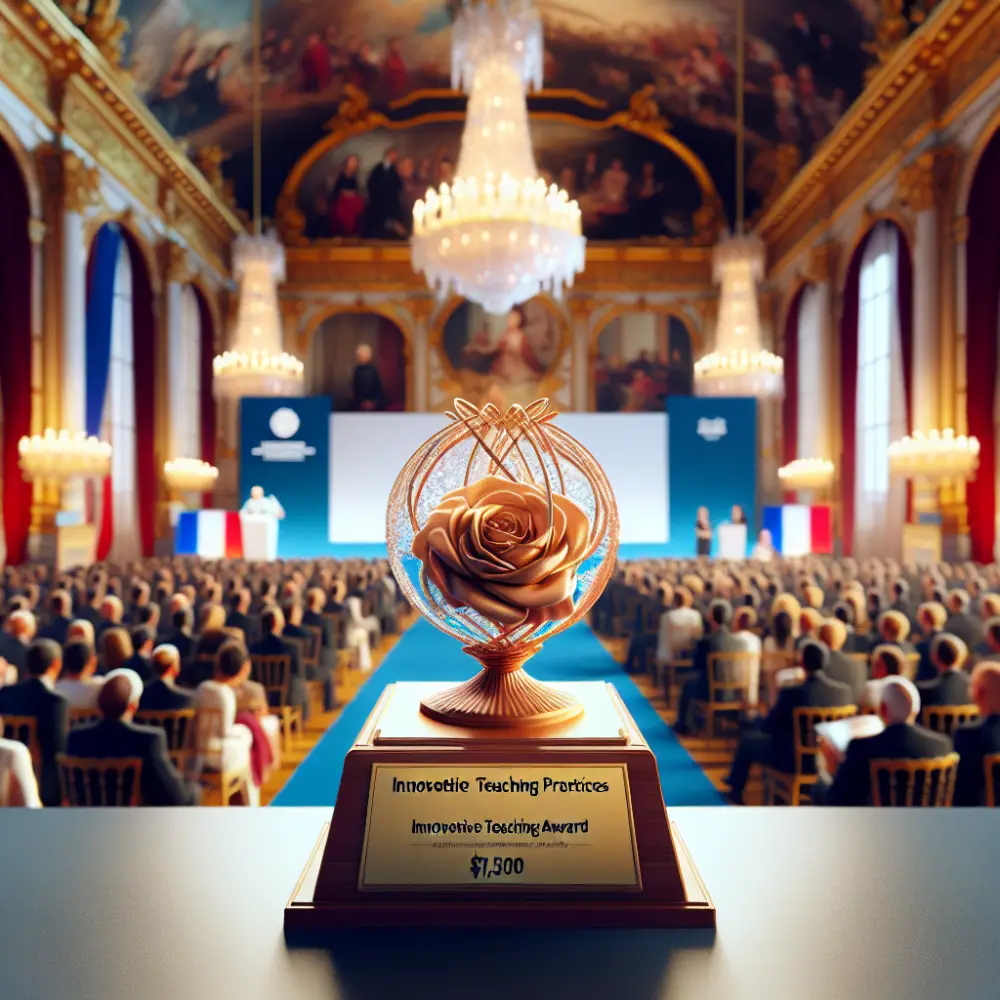 $7,500 Innovative Teaching Practices Award in France, 2024