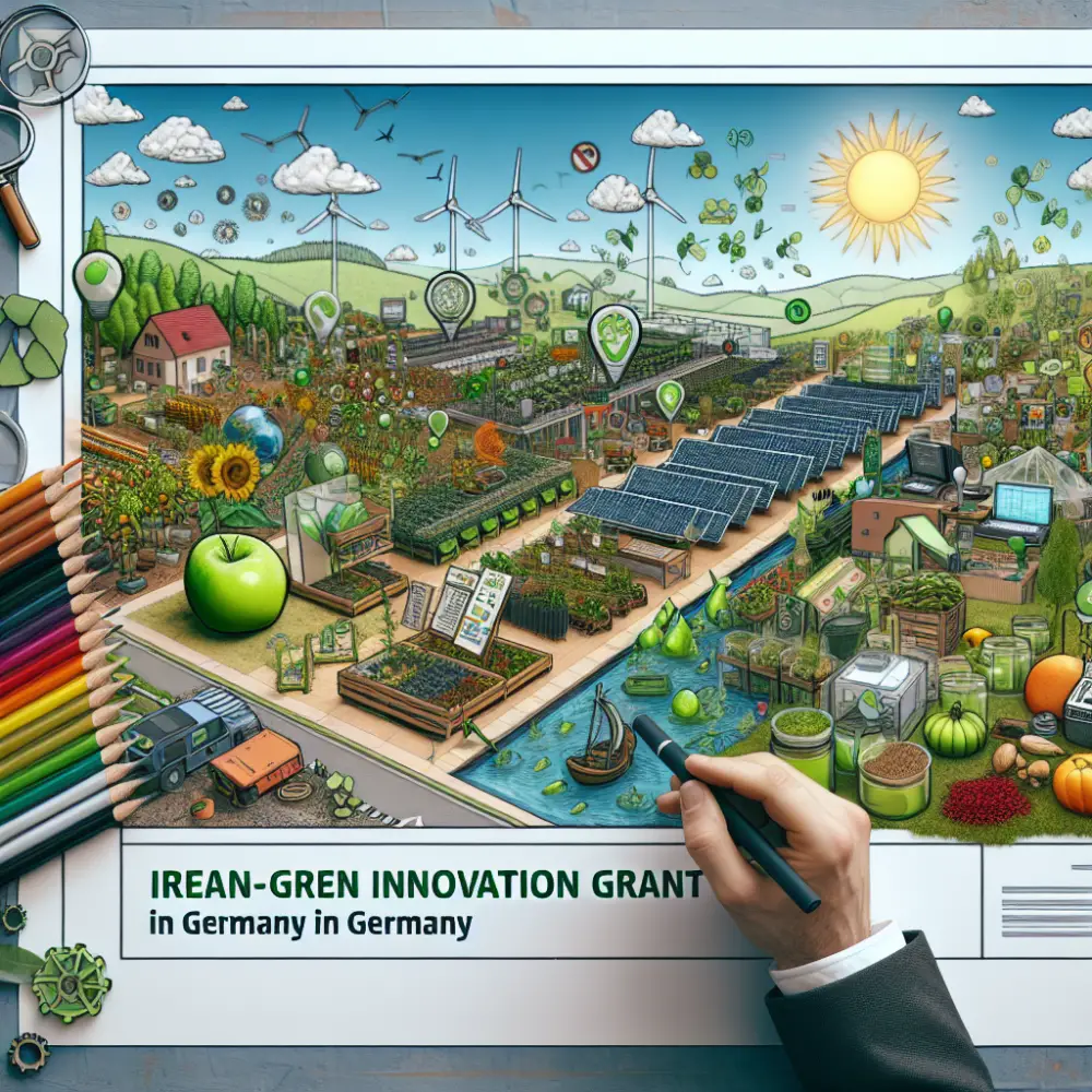 $8,000 Green Innovation Grant in Germany, 2024