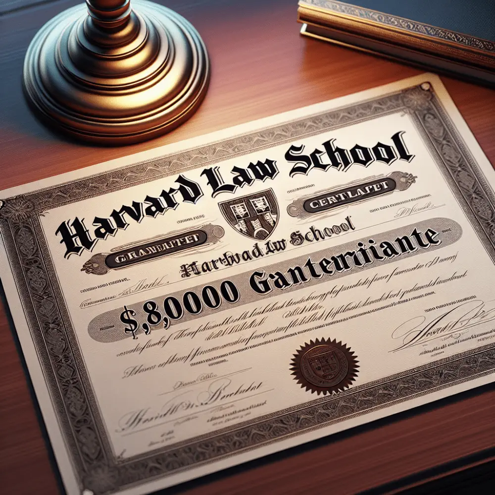 $8,000 Harvard Law School Grant in the USA, 2024