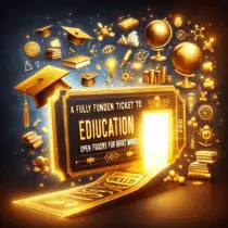 A Golden Ticket to Education: Fully Funded Scholarships Open Doors for Bright Minds