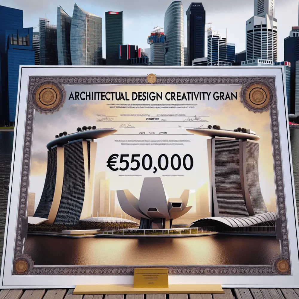 €550,000 Architectural Design Creativity Grant in Singapore, 2024