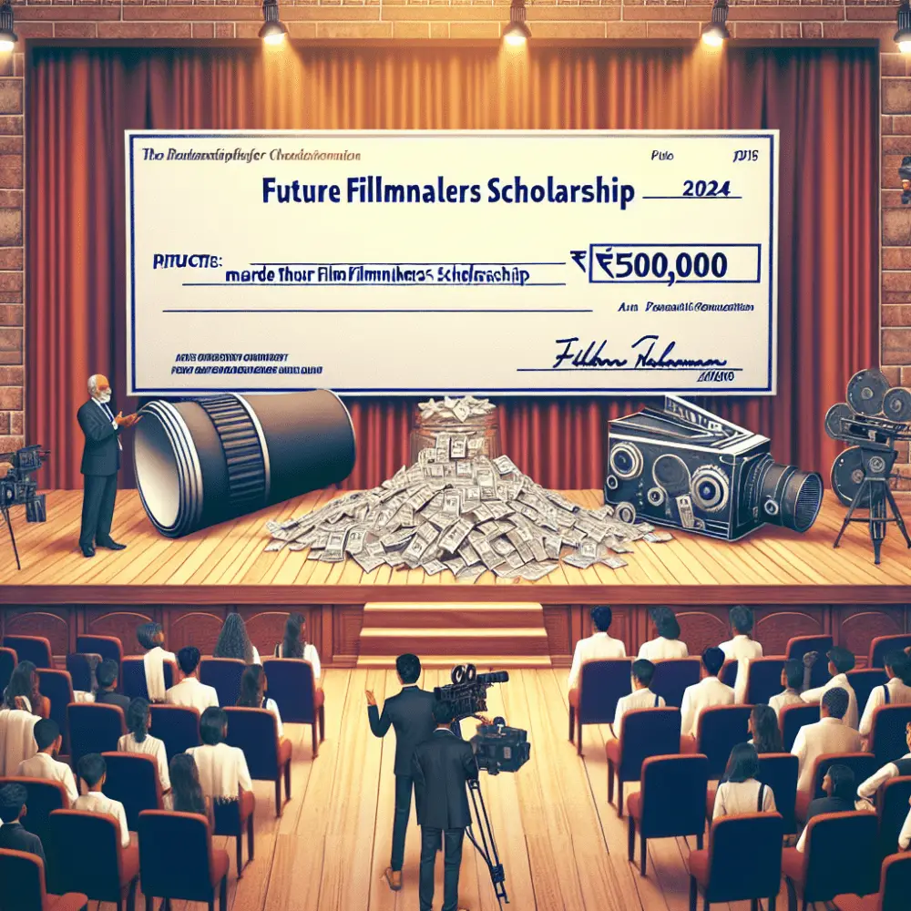 Future Filmmakers Scholarship Awards Worth ₹500,000 in India, 2024