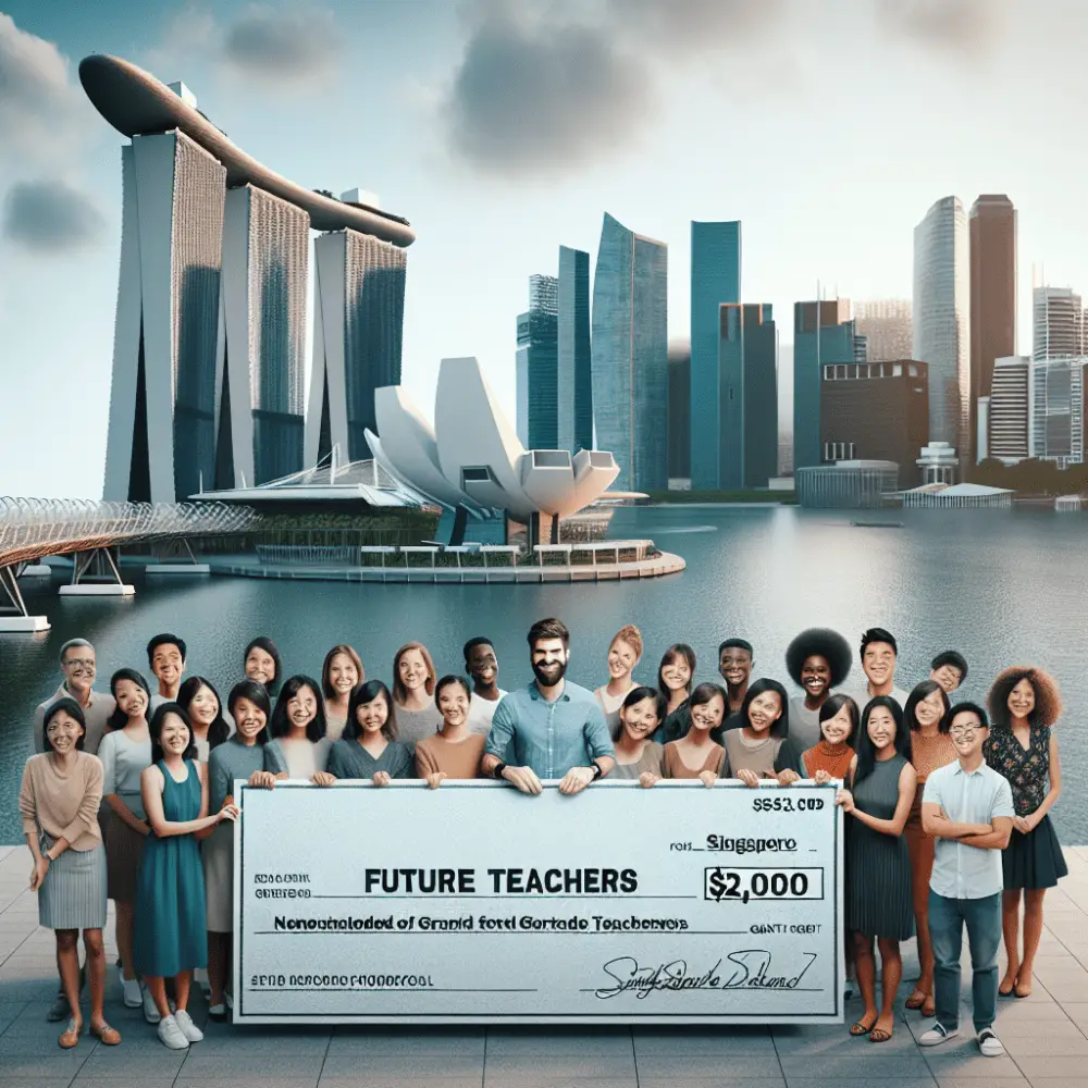 Future Teachers Grant Singapore Marina Bay Sands Singapore Strait Singapore dollars (SGD)