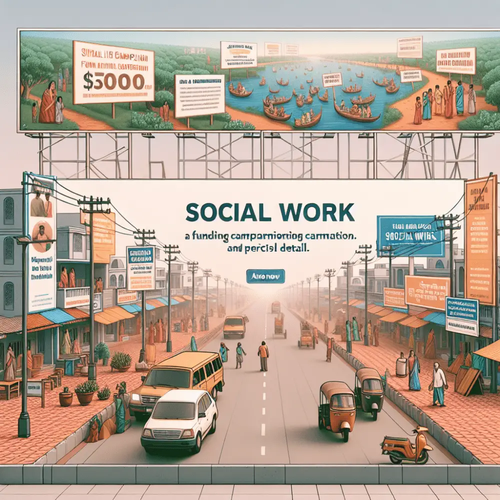 Social Work Funding of $500, India, 2024