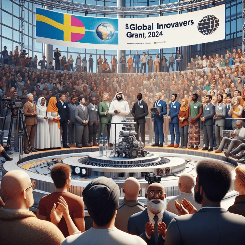 $10,000 Global Innovators Grant in Sweden, 2024