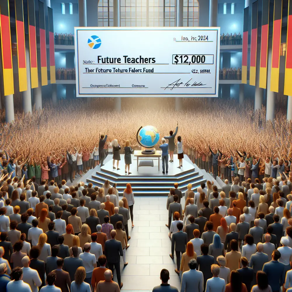 $12,000 Future Teachers Fund in Germany, 2024