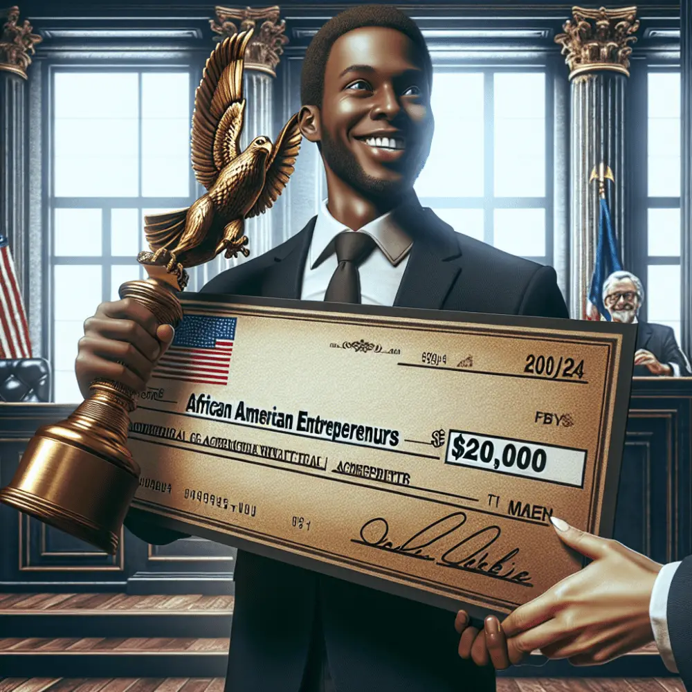 $20,000 African American Entrepreneurs Award in USA, 2024