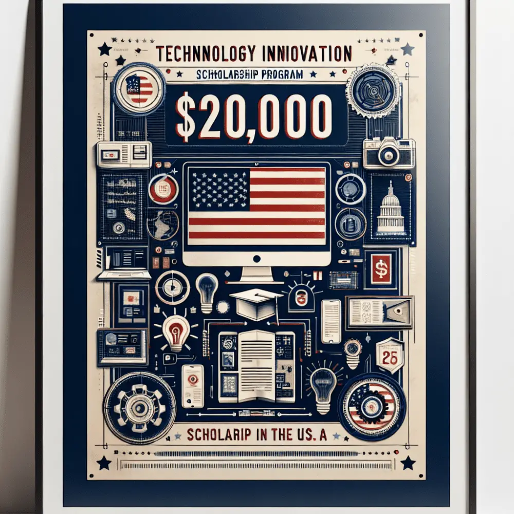 $20,000 Technology Innovation Scholarship Program in the USA, 2024