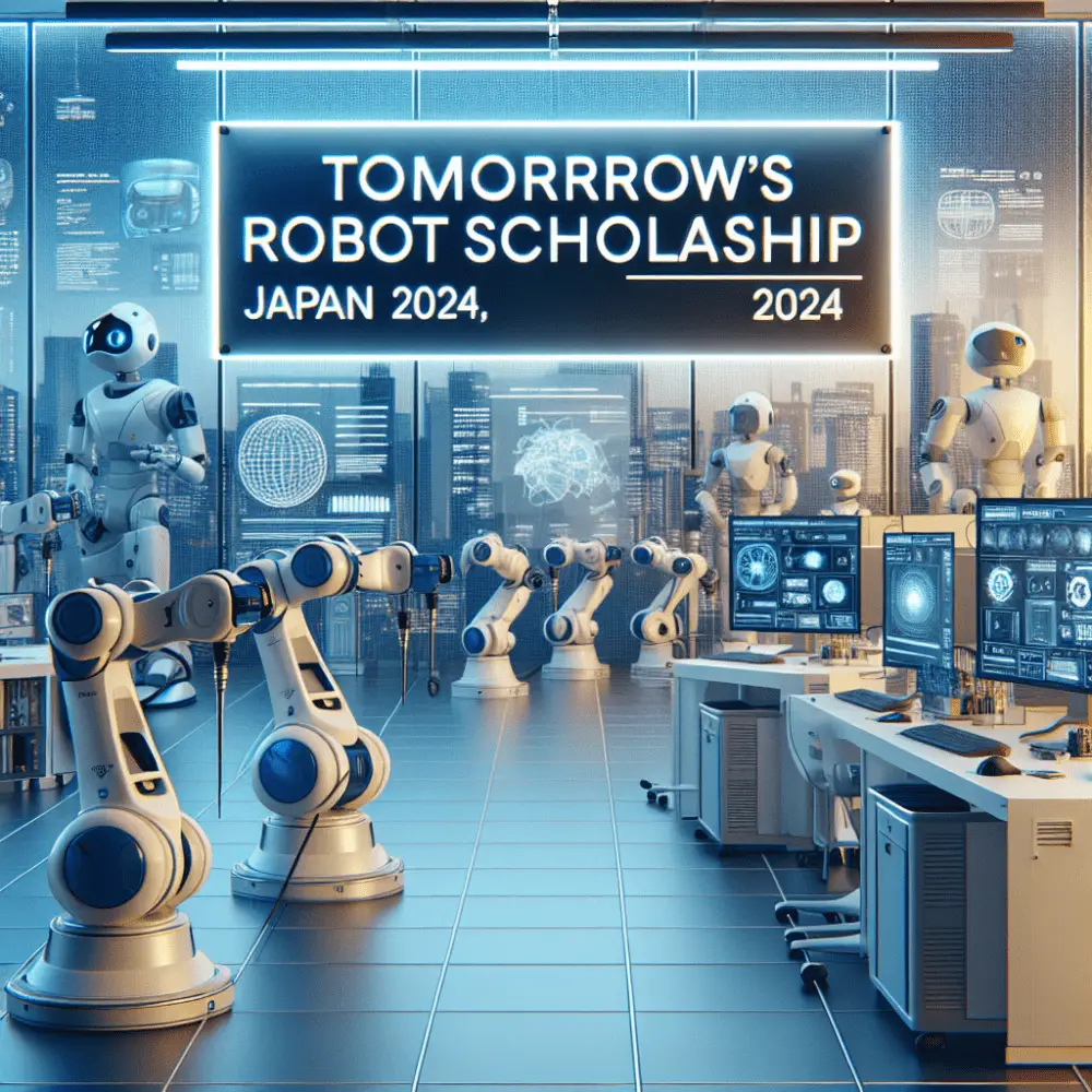 $25000 Tomorrow's Robot Masters Scholarship, Japan 2024