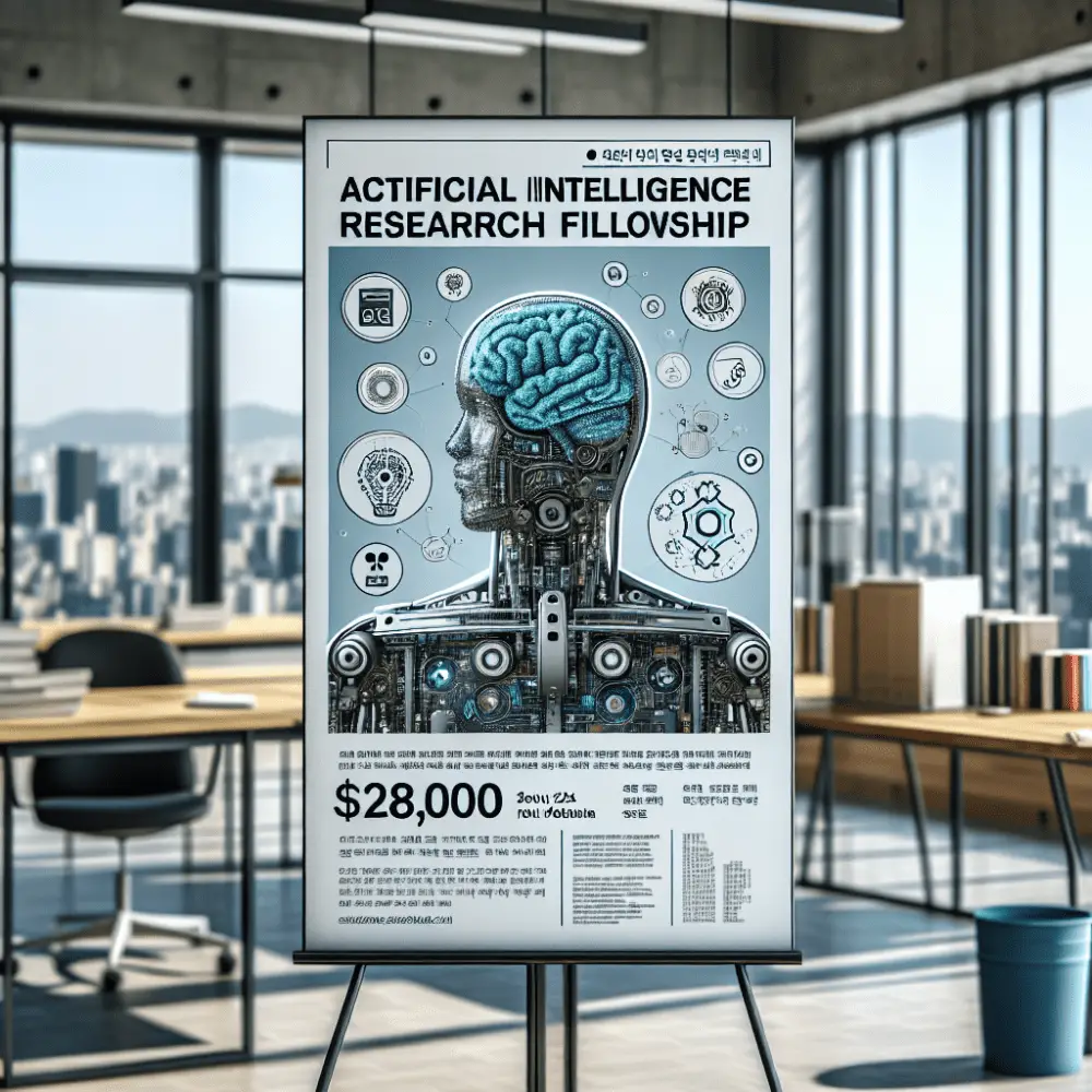 $28,000 Artificial Intelligence Research Fellowship in South Korea, 2024