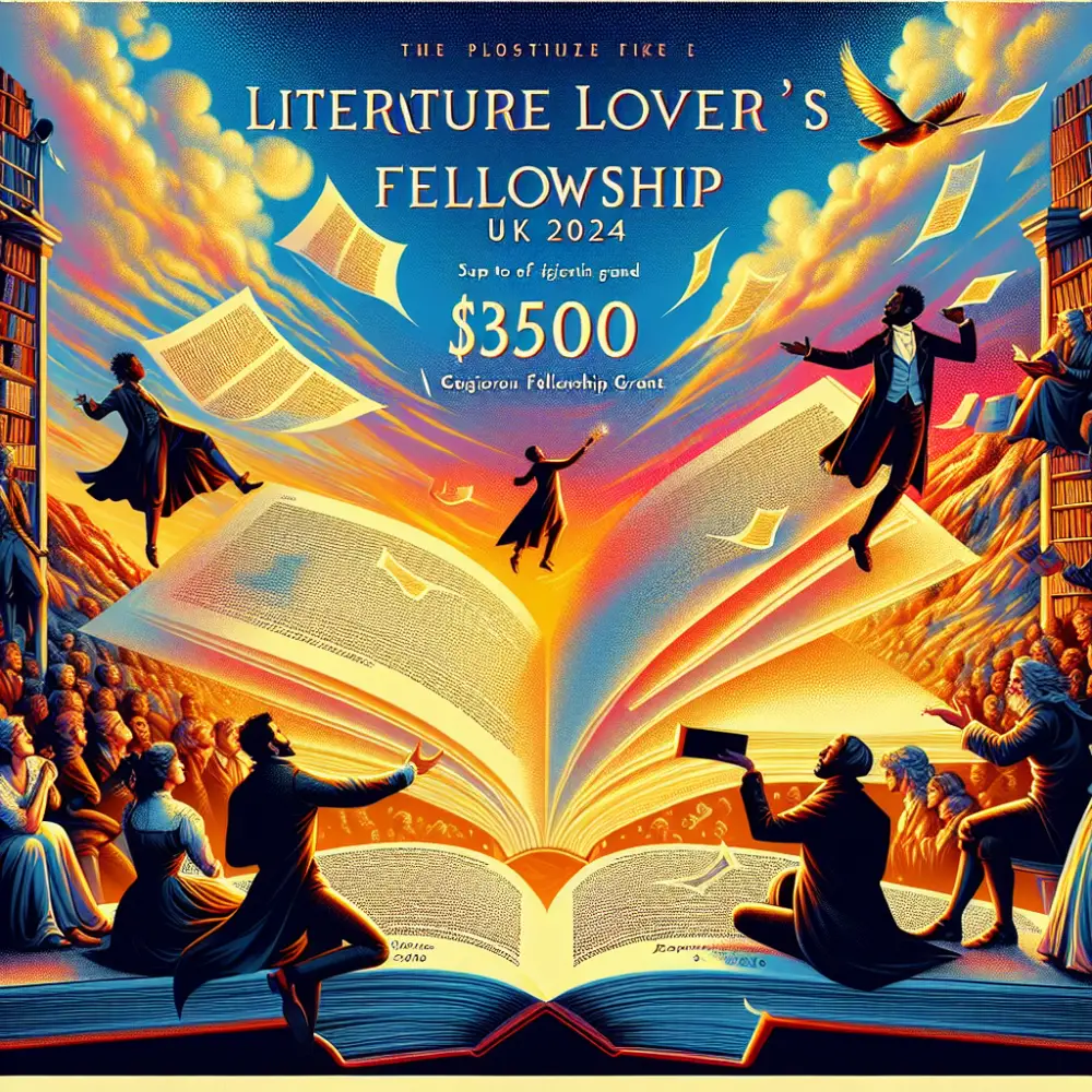 $3500 Literature Lover's Fellowship UK 2024