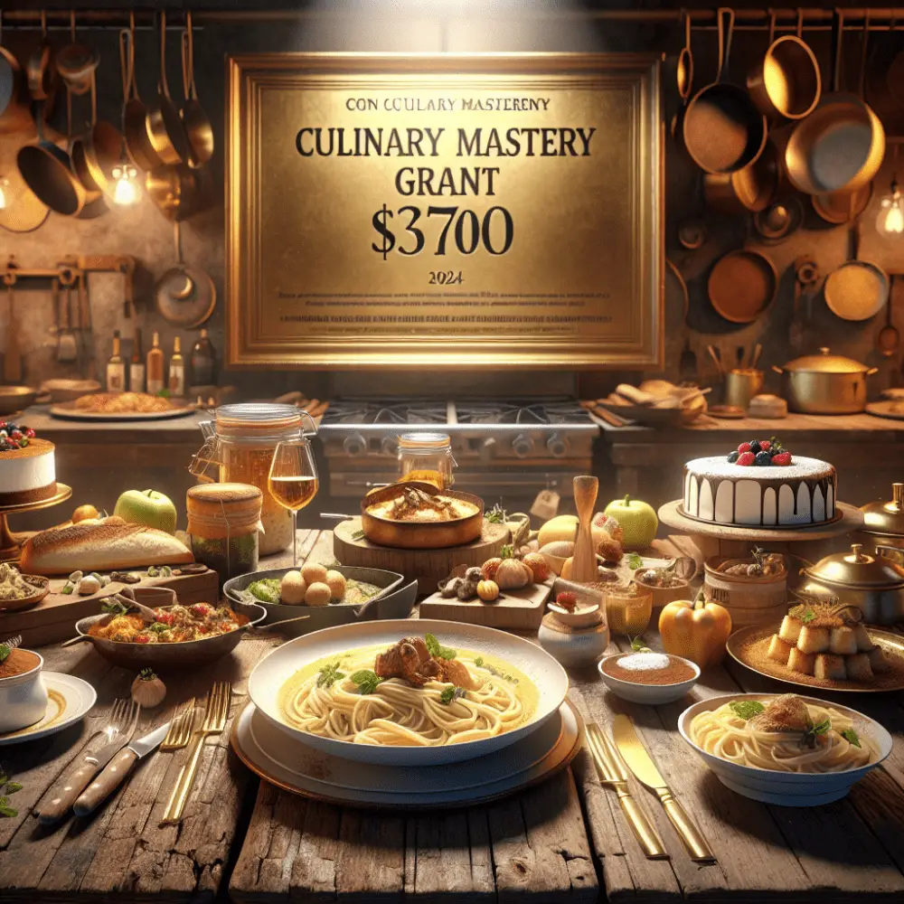 $3700 Culinary Mastery Grant in Italy, 2024