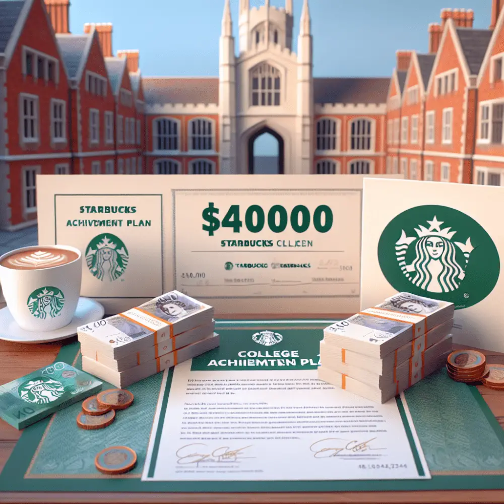 $4000 Starbucks College Achievement Plan in UK, 2024