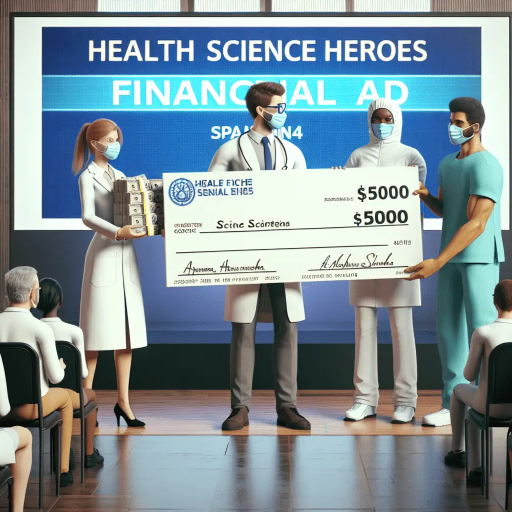 $500 Health Science Heroes Financial Aid, Spain 2024