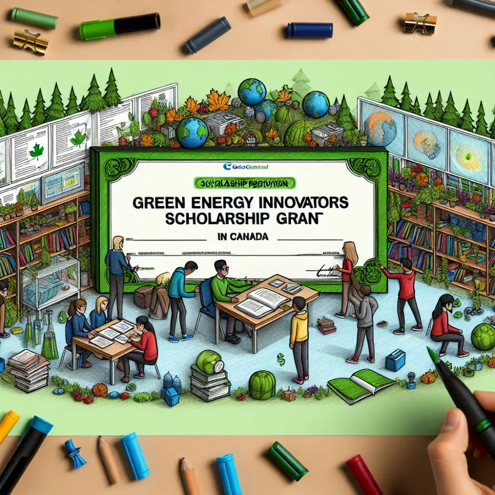 $5,000 Green Energy Innovators Scholarship Grant in Canada, 2024