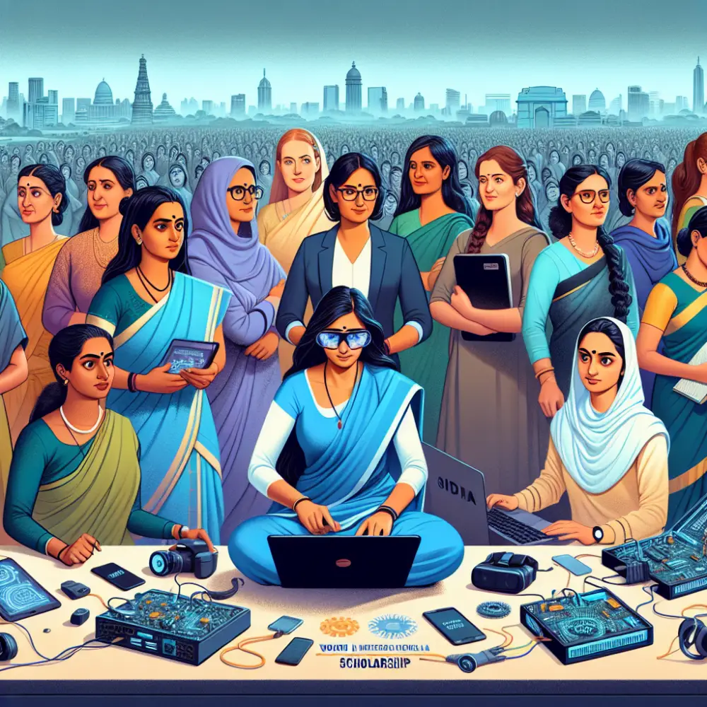 $6000 Women in Tech Scholarship in India, 2024