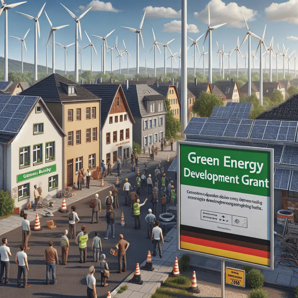 $7000 Green Energy Development Grant in Germany, 2024
