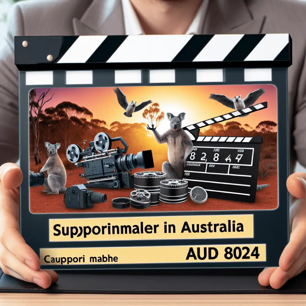 AUD 8,000 Filmmaking Talent Support in Australia, 2024