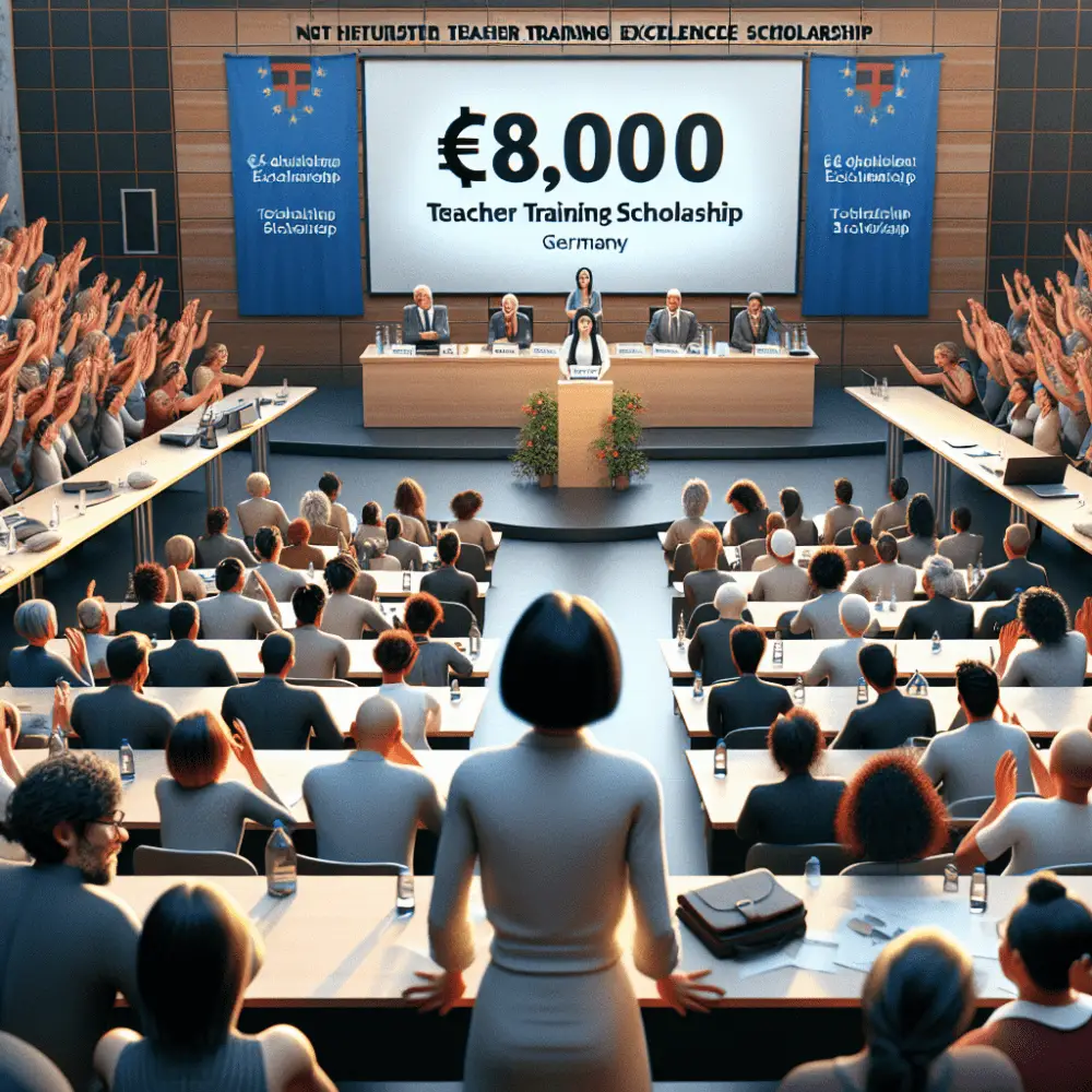 €8,000 Teacher Training Excellence Scholarship in Germany, 2024