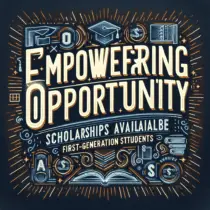 Empowering Opportunity: Scholarships Available for First-Generation Students