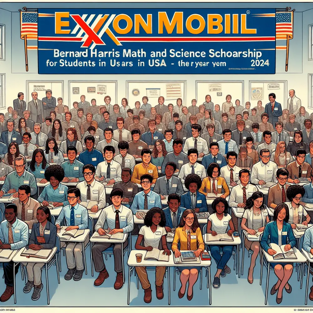 ExxonMobil Bernard Harris Math and Science Scholarships for USA Students, USA 2024
