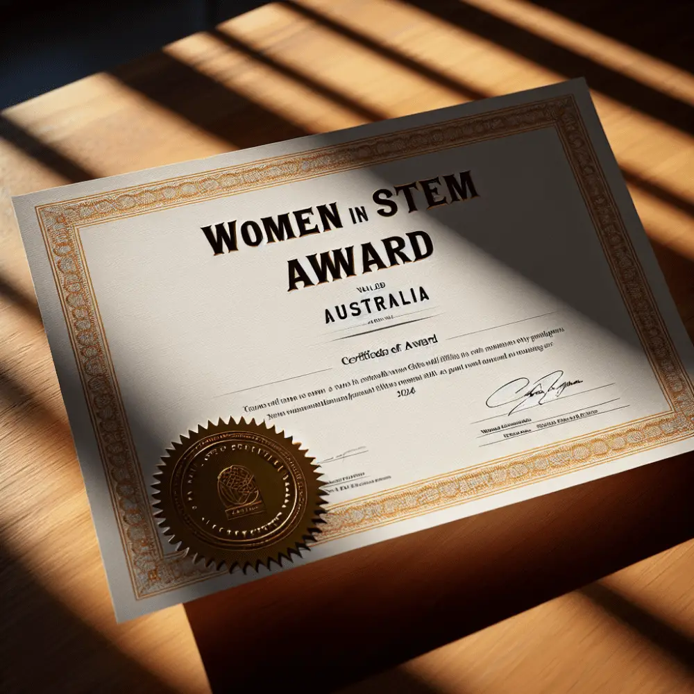 $1,000 Women in STEM Award in Australia, 2024