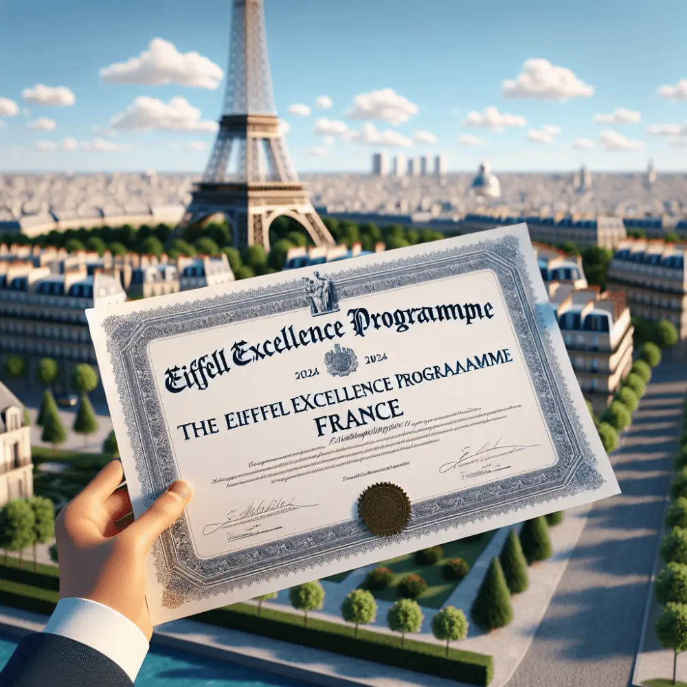 $10,000 Eiffel Excellence Scholarship Programme in France, 2024