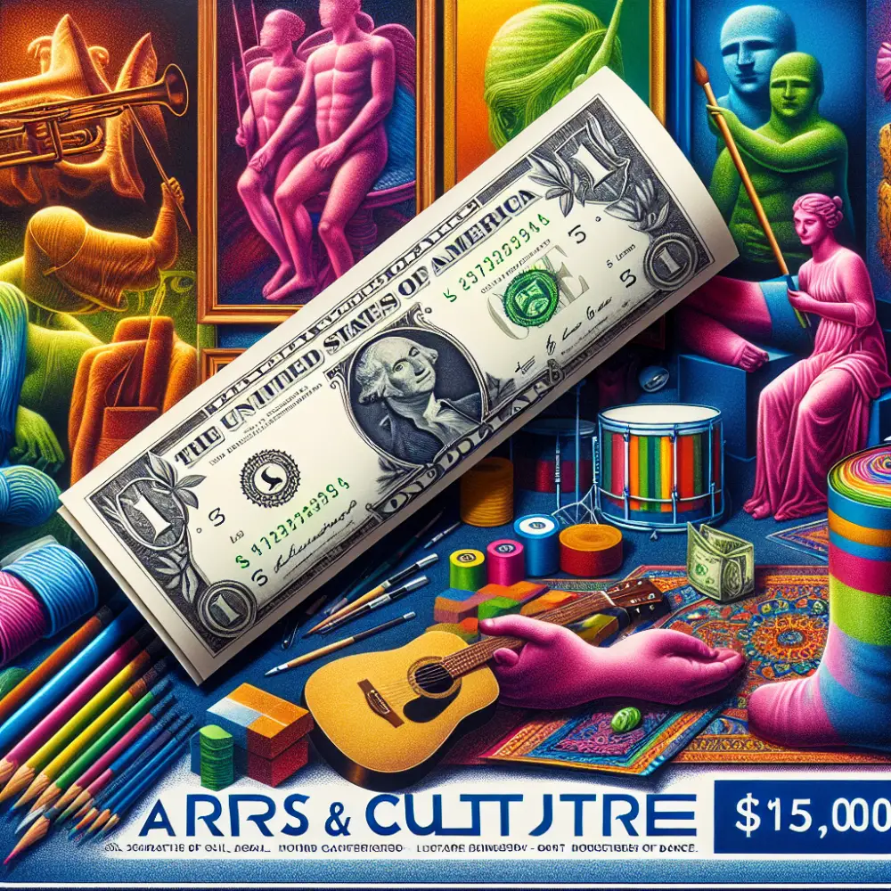 $15,000 Arts and Culture Grant in USA, 2024