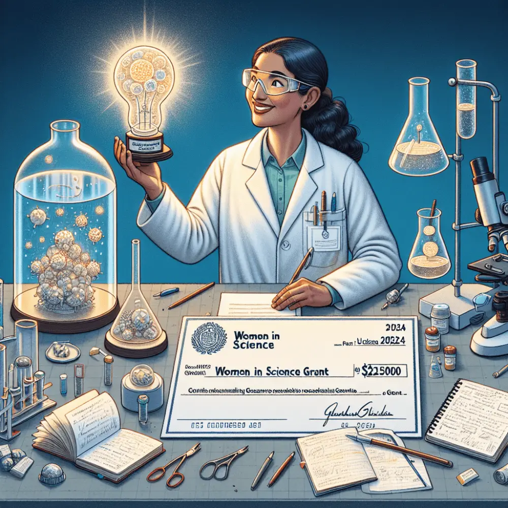 $2500 Women in Science Grant, USA 2024