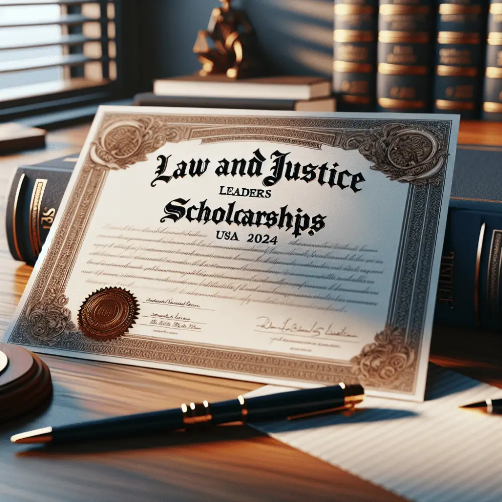 $35000 Law and Justice Leaders Scholarships USA 2024