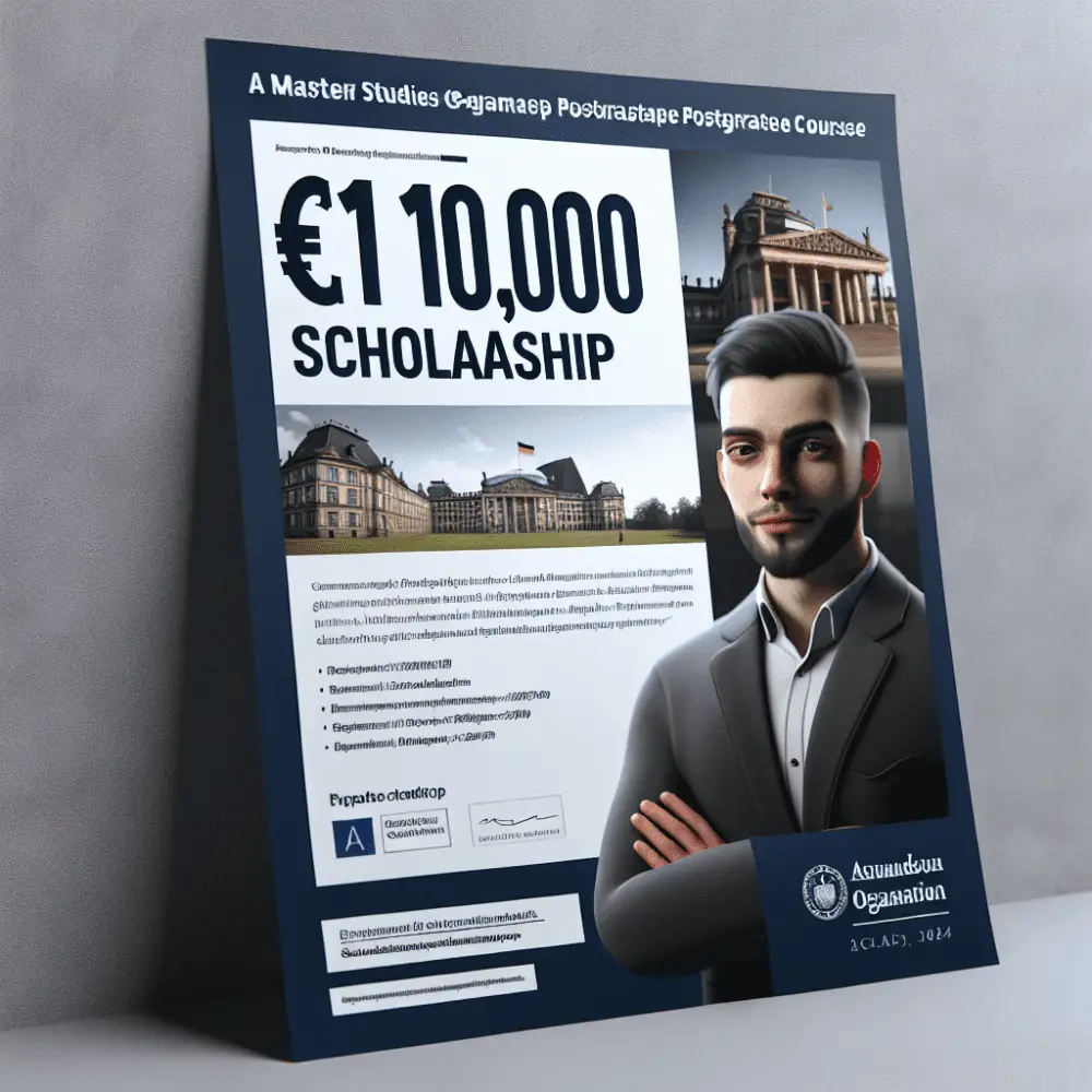 €10,000 DAAD Master Studies Postgraduate Course Germany 2024