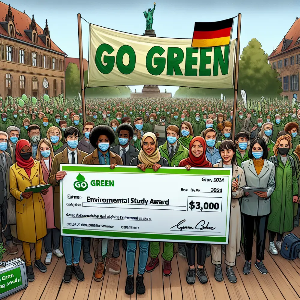 €3,000 Go Green Environmental Study Award in Germany, 2024