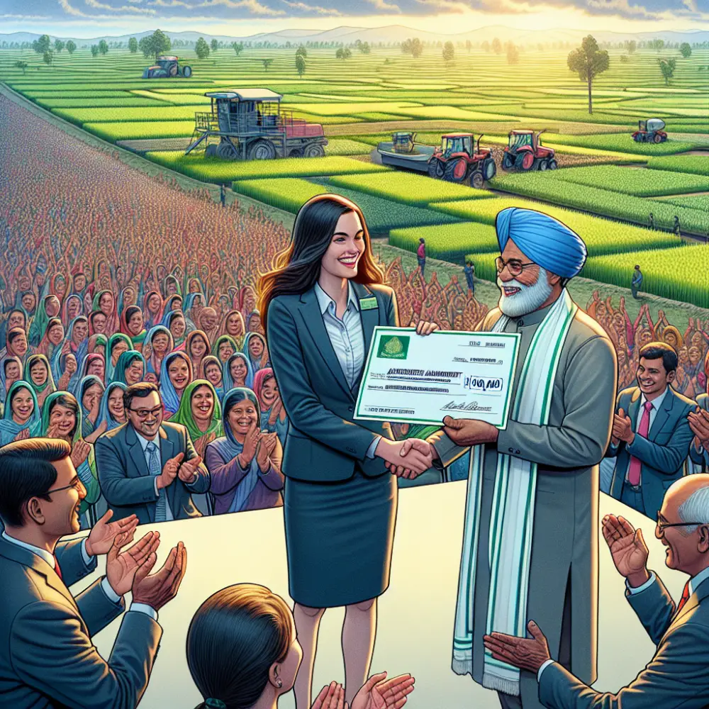 $10,000 Agriculture Advancement Award in India, 2024