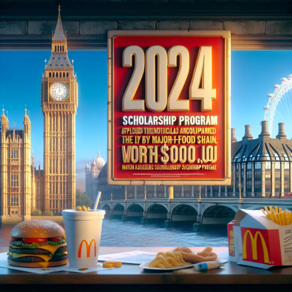 $10,000 Burger King Scholars Program in the UK, 2024