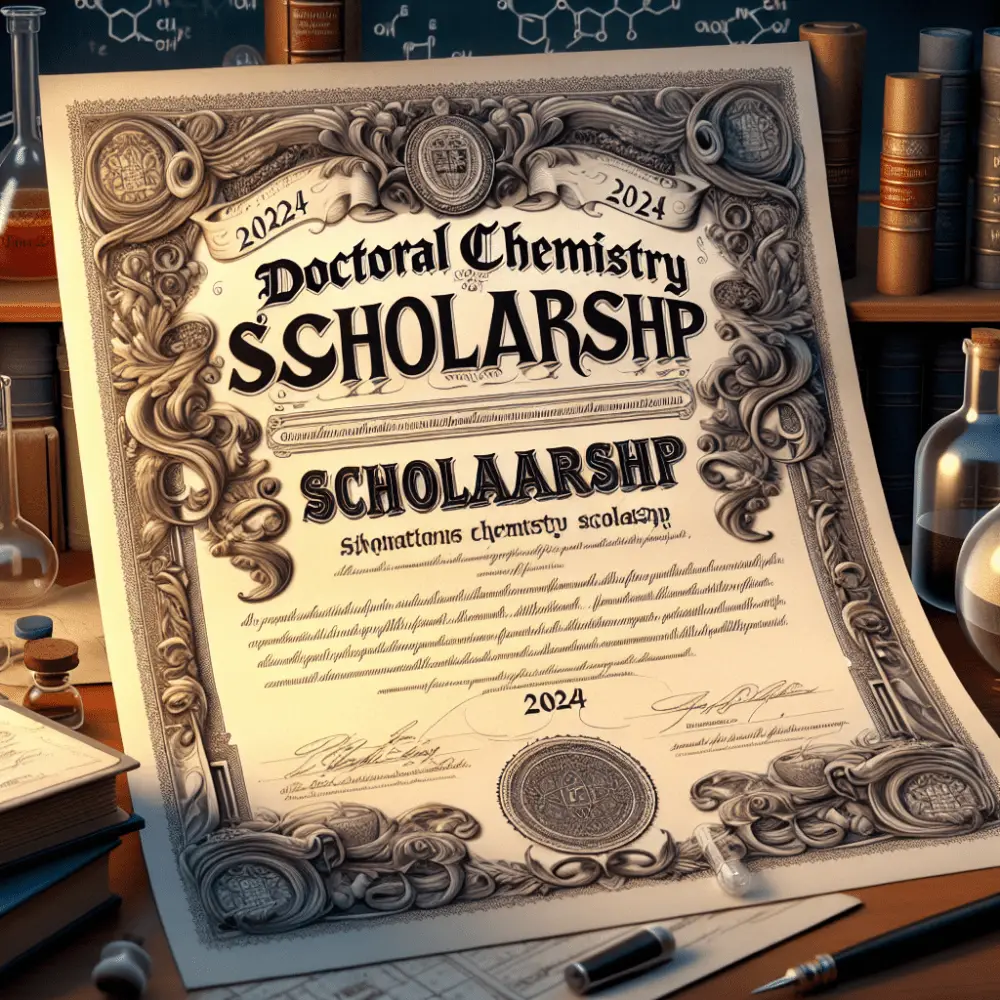 $10,000 Doctoral Chemistry Scholarship in France, 2024