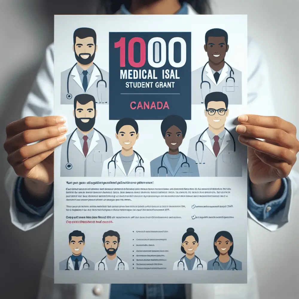 10000 Medical Student Grant Canada 2024