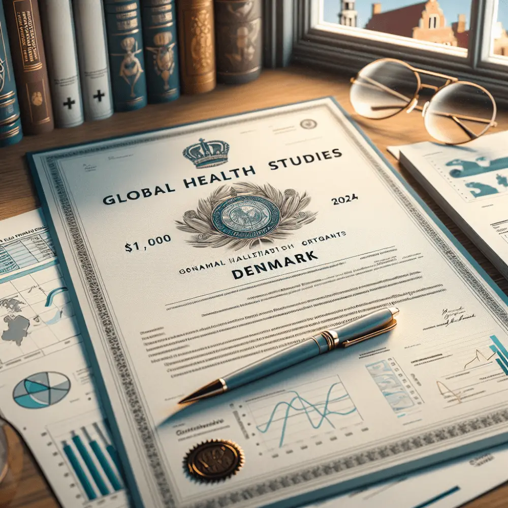 $11,000 Global Health Studies Grant in Denmark, 2024