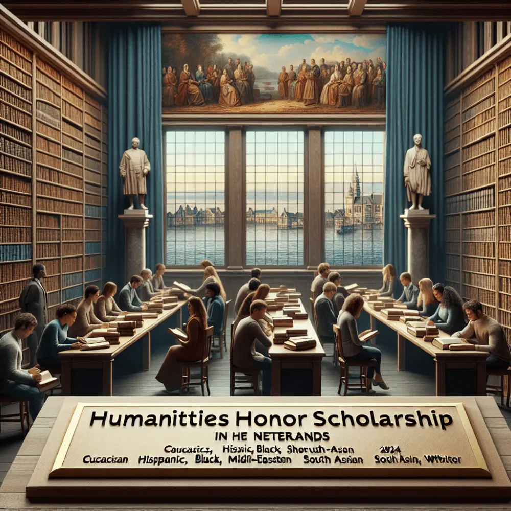 $14,500 Humanities Honor Scholarships in the Netherlands, 2024