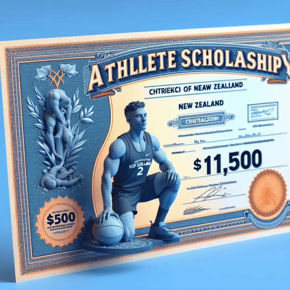 $1,500 Athlete Scholarship in New Zealand, 2024