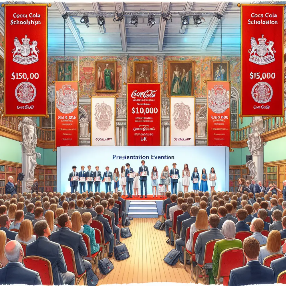 $15,000 Coca Cola Scholars Foundation in the UK, 2024