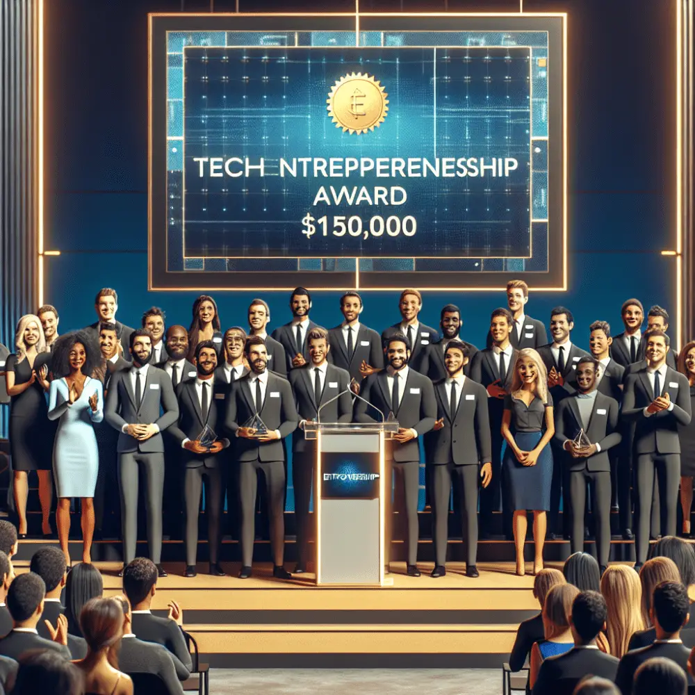 $150,000 Tech Entrepreneurship Award, USA, 2024