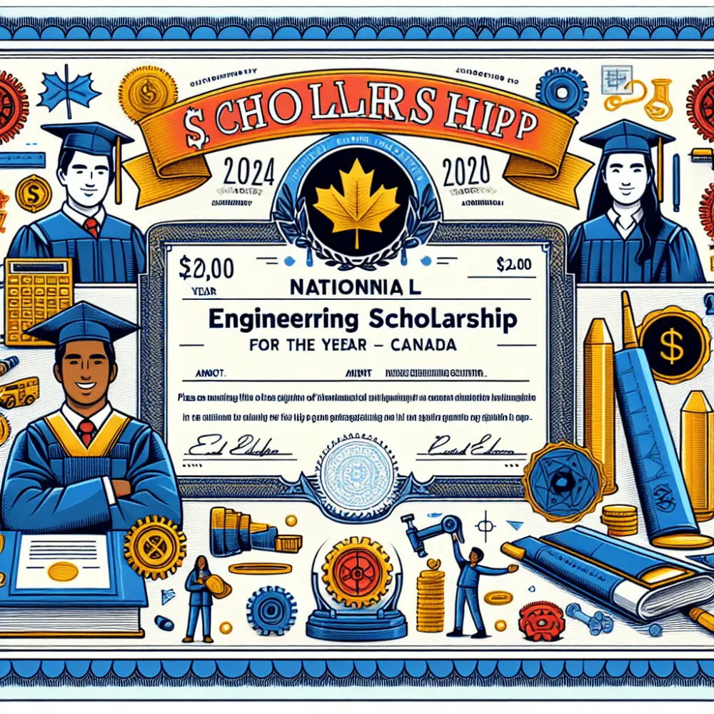 $2,000 Canada National Engineering Scholarship, 2024